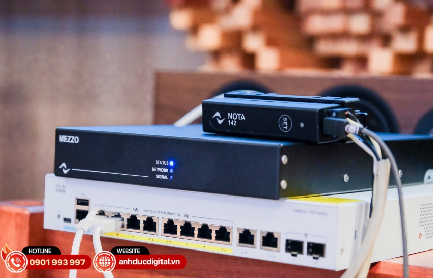 Powersoft NOTA 142 được tích hợp tính năng Load Monitoring