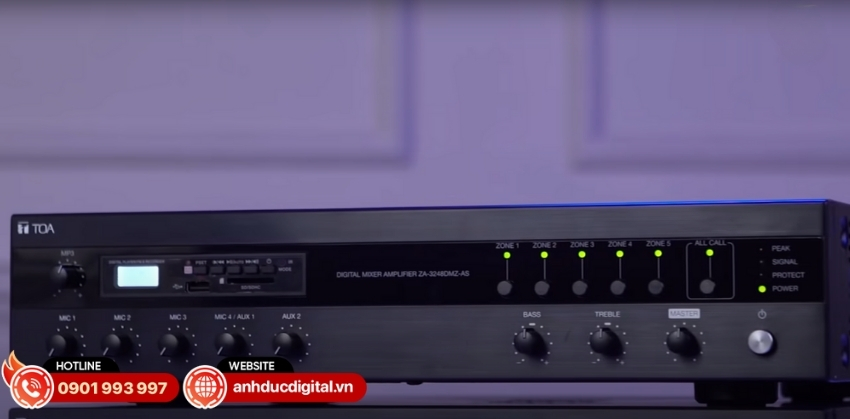 TOA A-3224DM-AS có công suất 240W