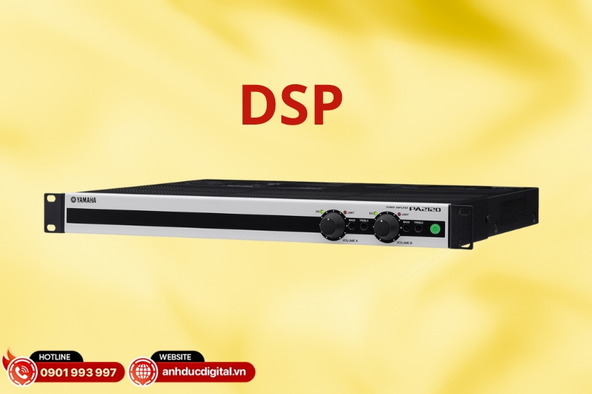 Yamaha PA2120 tích hợp bộ xử lý tín hiệu DSP hiện đại