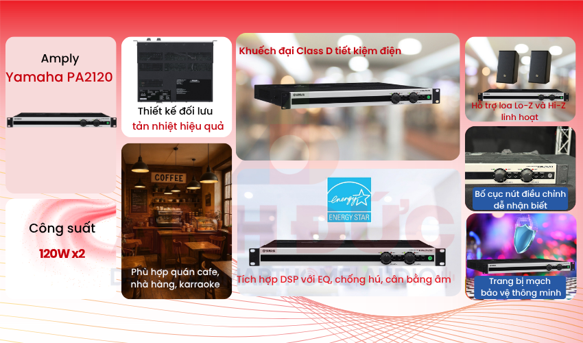 Amply Yamaha PA2120