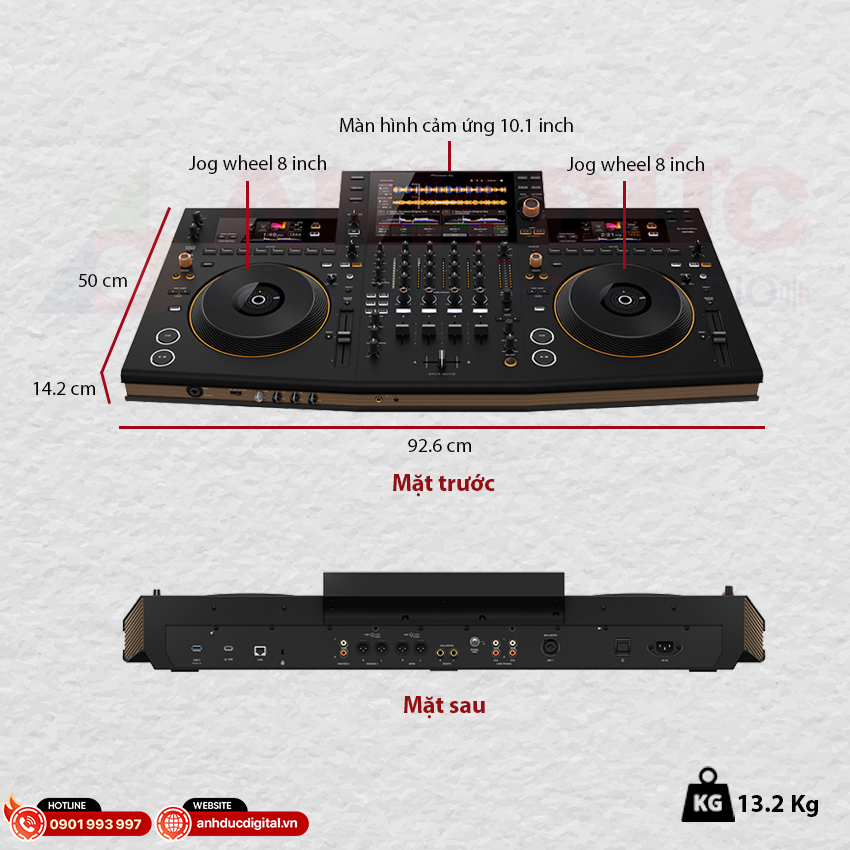 Bàn DJ Pioneer OPUS QUAD tổng quan
