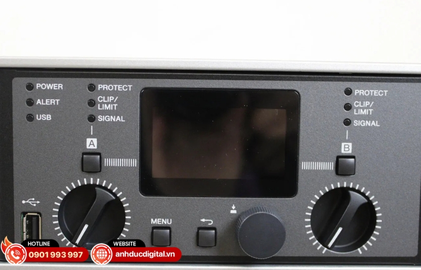 Amplifier Yamaha PX10 được trang bị bộ xử lý tín hiệu số tiên tiến