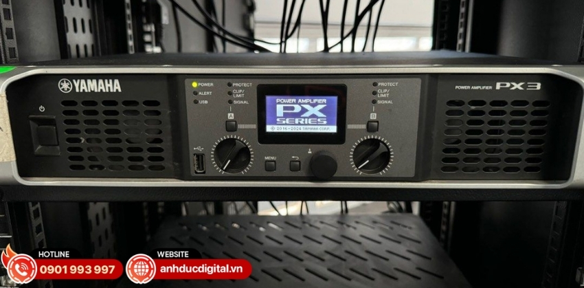 Yamaha PX3 sử dụng hệ thống làm mát thông minh