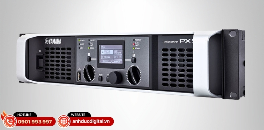 Yamaha PX5 sử dụng mạch khuếch đại Class D