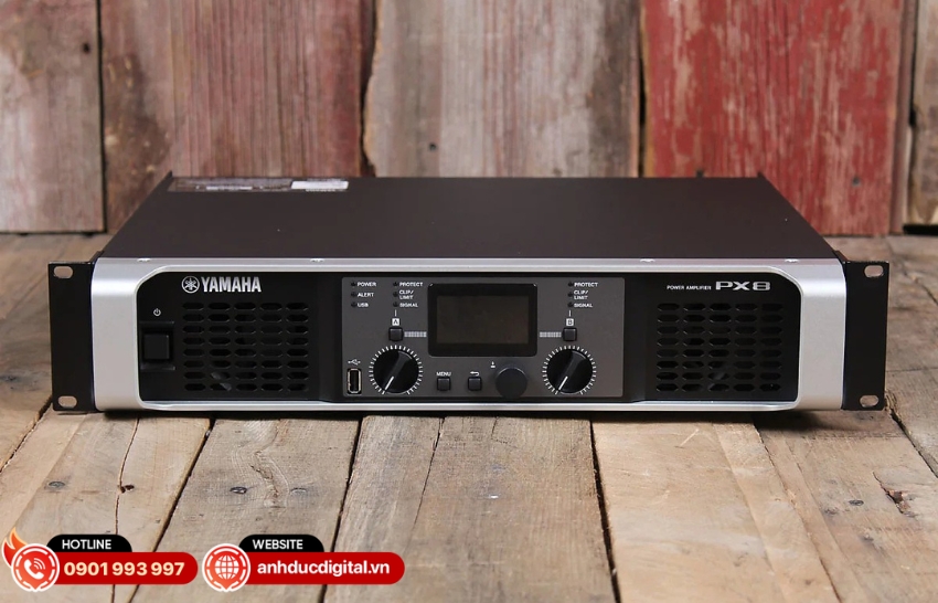 Amplifier Yamaha PX8 có công suất lớn 