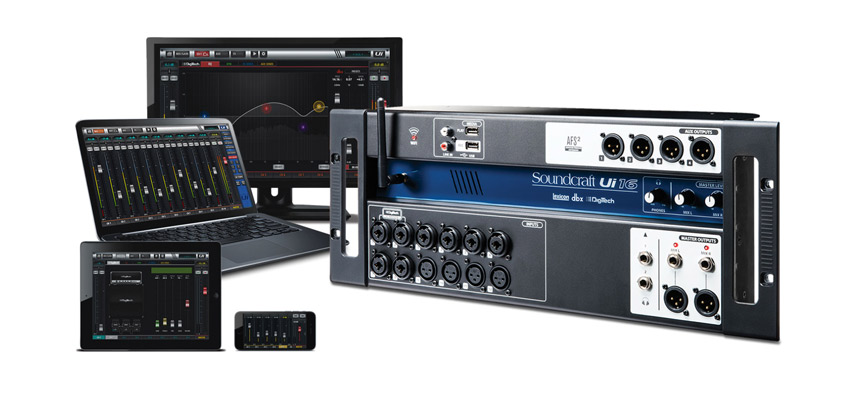 Soundcraft Ui16 12