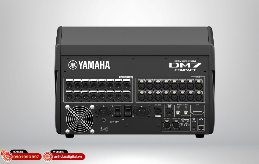 DM7 tích hợp công nghệ Dante