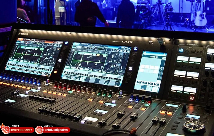 DM7 có kết nối và mở rộng đa dạng