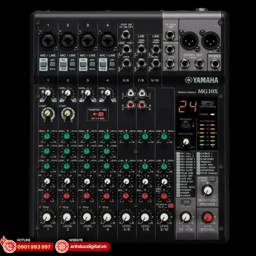 Bàn mixer Yamaha chính hãng