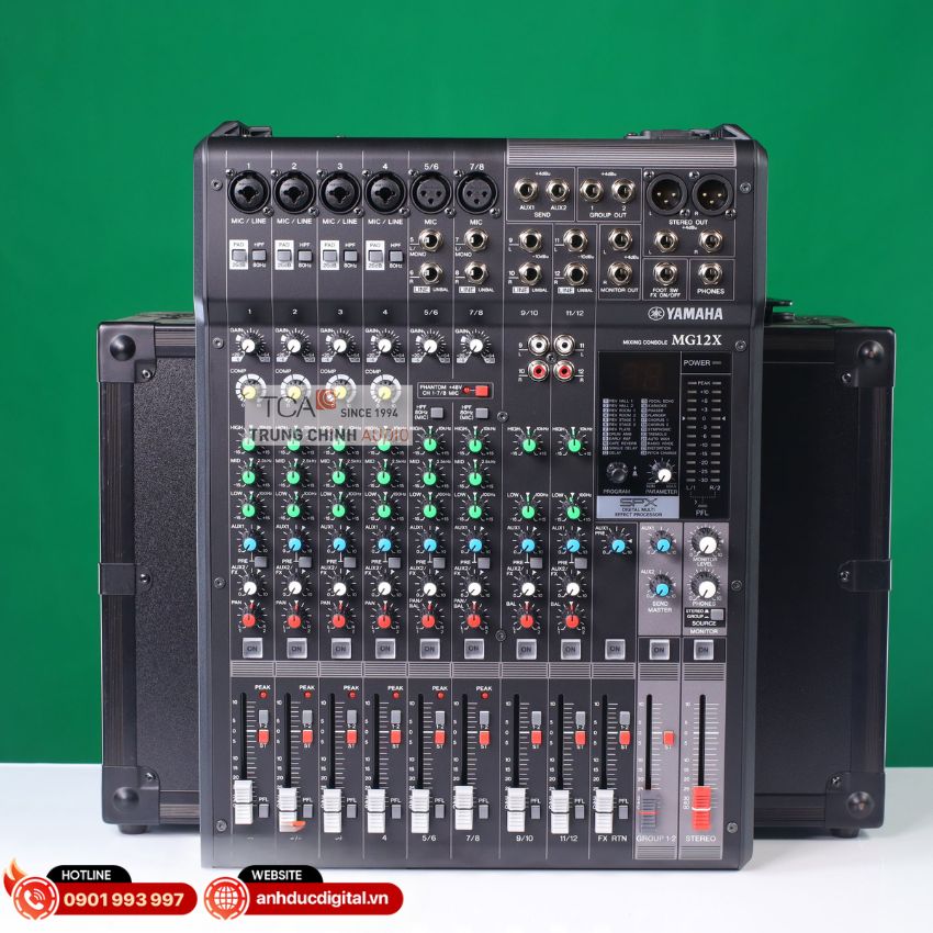mixer Yamaha MG12X CV chính hãng