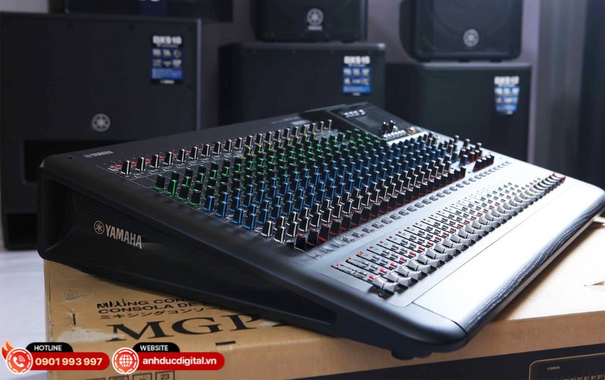Công nghệ lai analog & digital ở bàn trộn Yamaha MGP24X