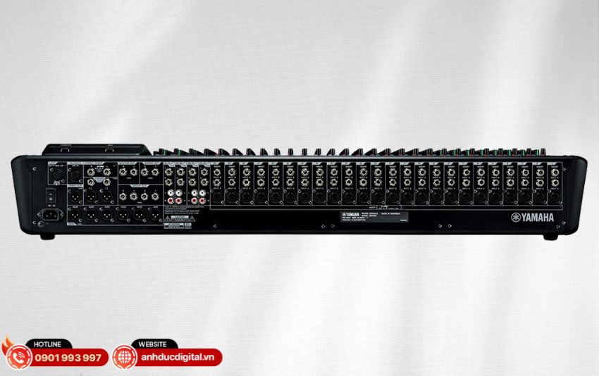 Mixer Yamaha MGP32X có 32 Line Input, gồm 24 mono và 4 stereo