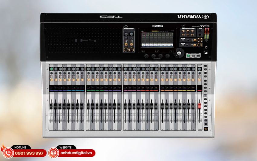 Mixer Yamaha TF5 được trang bị tính năng DCA Roll-Out