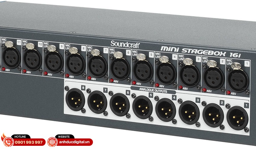 Soundcraft Mini Stagebox 16i 7-1