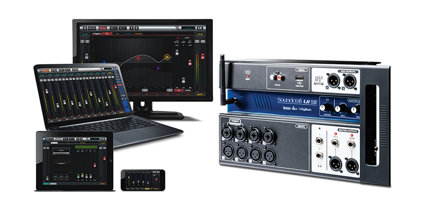 Mixer Soundcraft Ui12 12