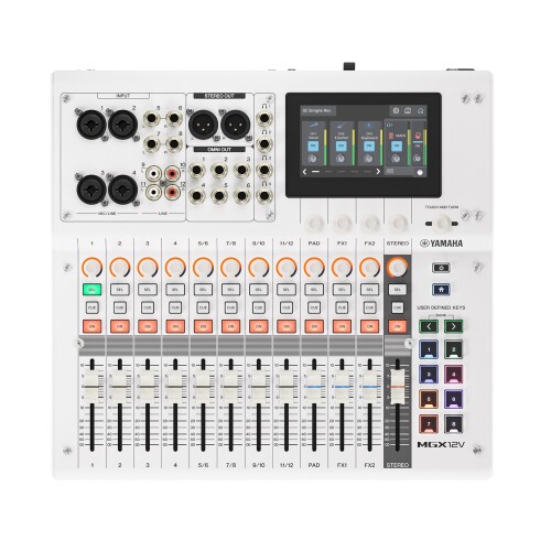 Mixer Yamaha MGX12V | White (Chính hãng)