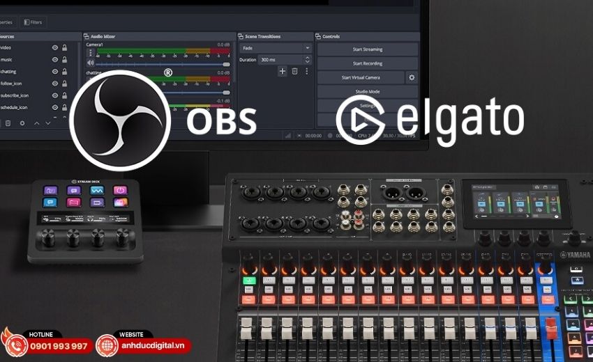 Giao diện m&agrave;n h&igrave;nh cảm ứng v&agrave; fader tr&ecirc;n Yamaha MGX16