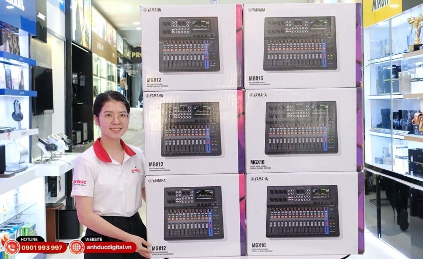 Mua Mixer Yamaha MGX16 chính hãng tại Anh Đức Digital Đà Nẵng