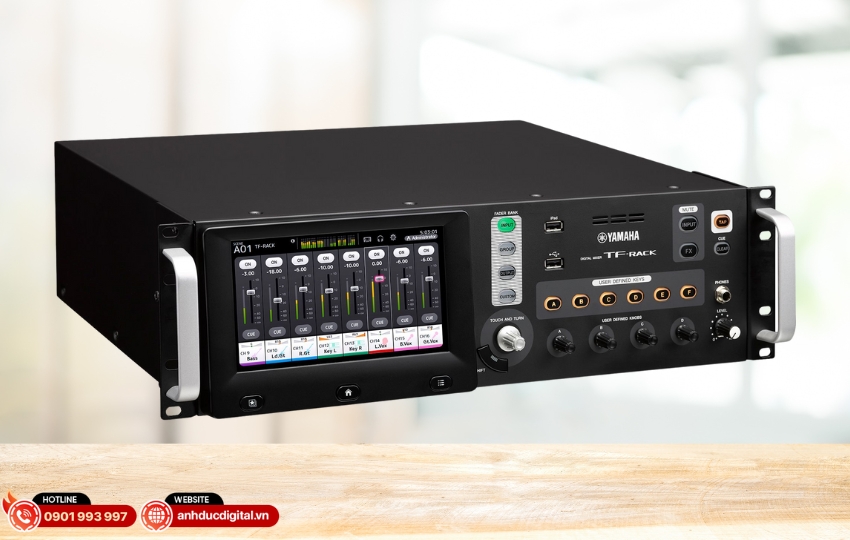 Yamaha TF-RACK thiết kế gọn nhẹ tiết kiệm không gian