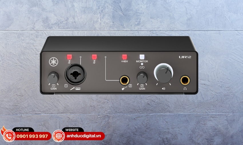 Yamaha UR12MK3 được thiết kế hướng đến người mới bắt đầu