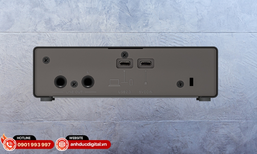 Soundcard Yamaha UR12MK3 kết nối đầy đủ cho thu &acirc;m cơ bản