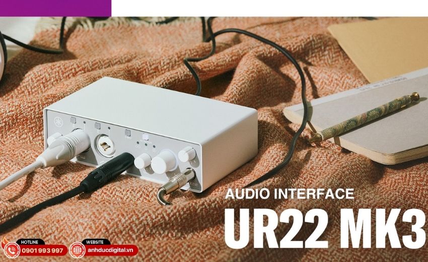 Tổng quan Audio interface UR22MK3 Steinberg 2-in 2-out USB-C