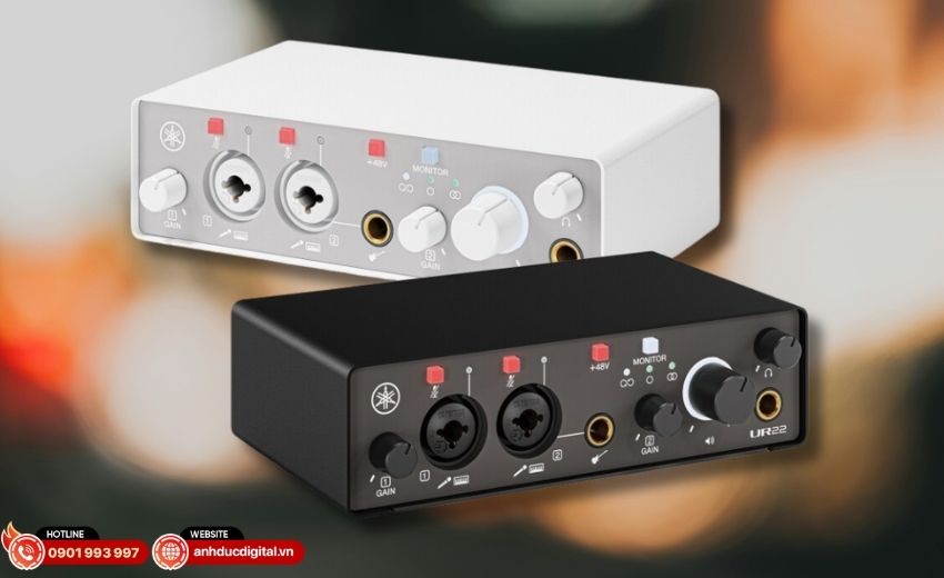 Audio interface Yamaha UR22MK3 ph&ugrave; hợp thu &acirc;m v&agrave; livestream tại nh&agrave;