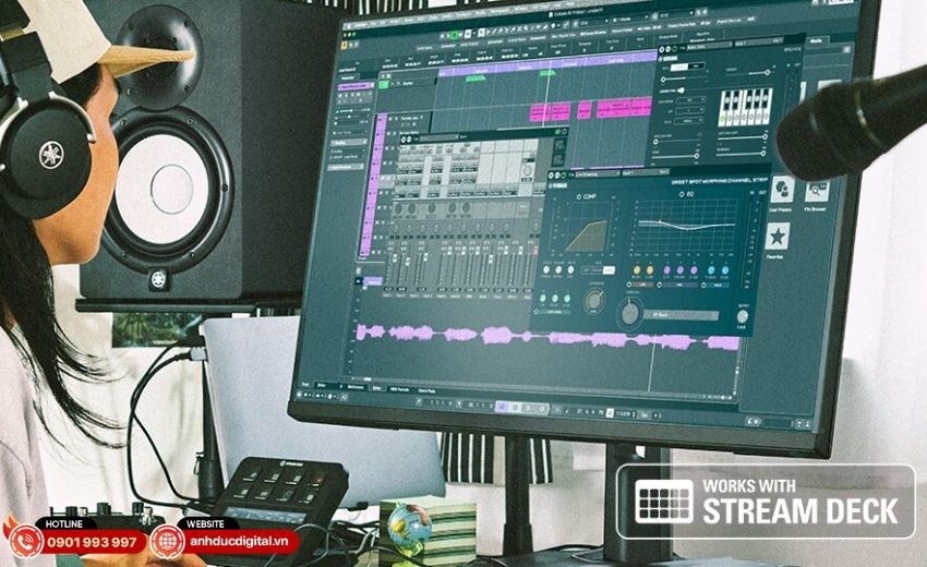 Phần mềm Cubase AI v&agrave; Cubasis LE đi k&egrave;m URX22C