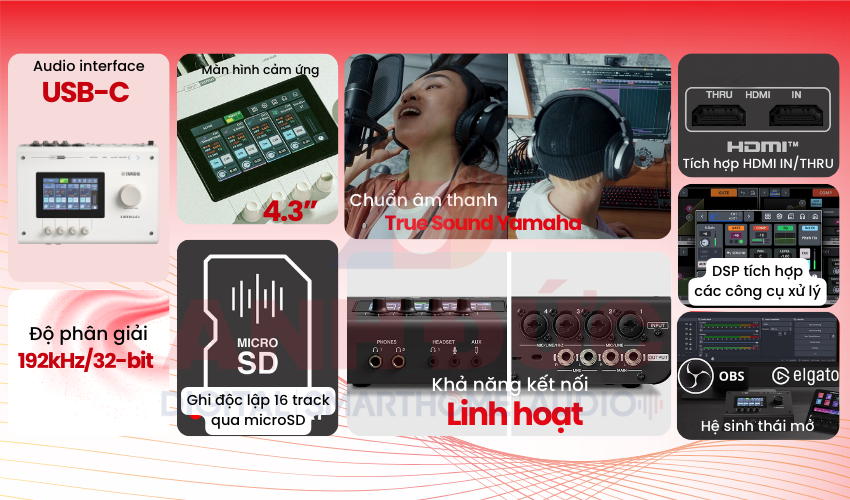 Audio interface Yamaha URX44V