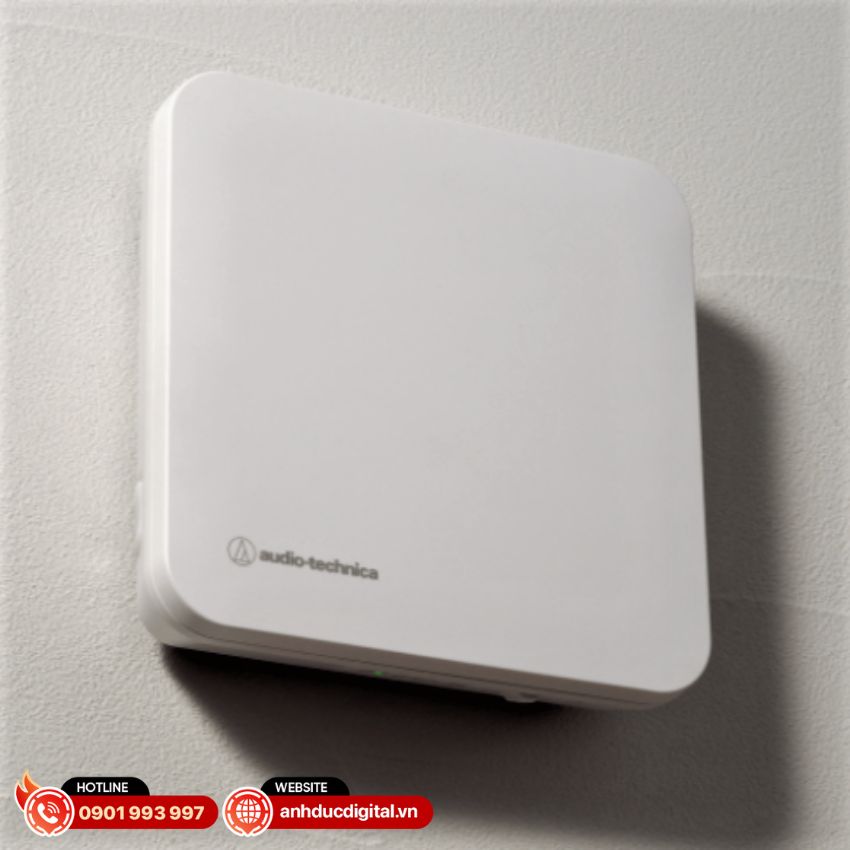 Ăng ten định hướng active Audio Technica ATW-A410P lắp đặt gắn tường