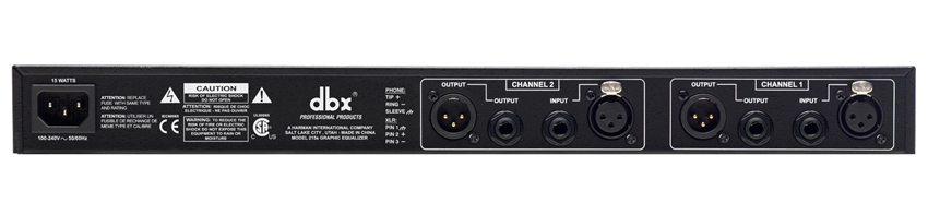 DBX 215s Graphic Equalizers 12