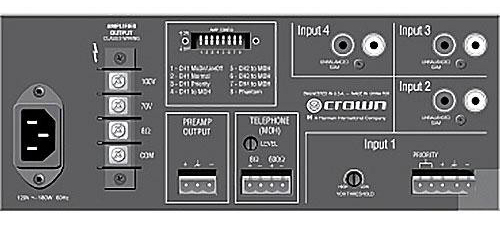 Mixer- Amplifier Crown 160MA 2