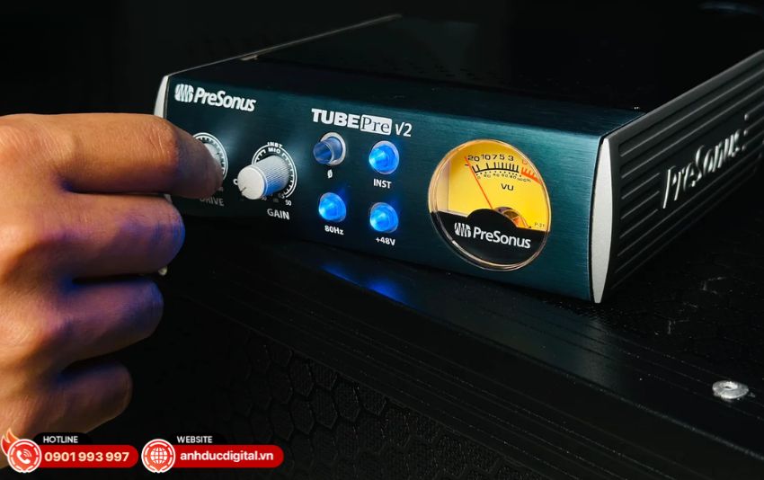 Âm Thanh Ống Chân Không Của Preamp PreSonus TubePre V2
