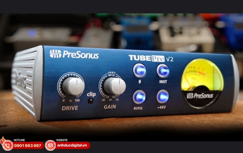 Mua Preamp PreSonus TubePre V2 Chính Hãng Tại Anh Đức Digital