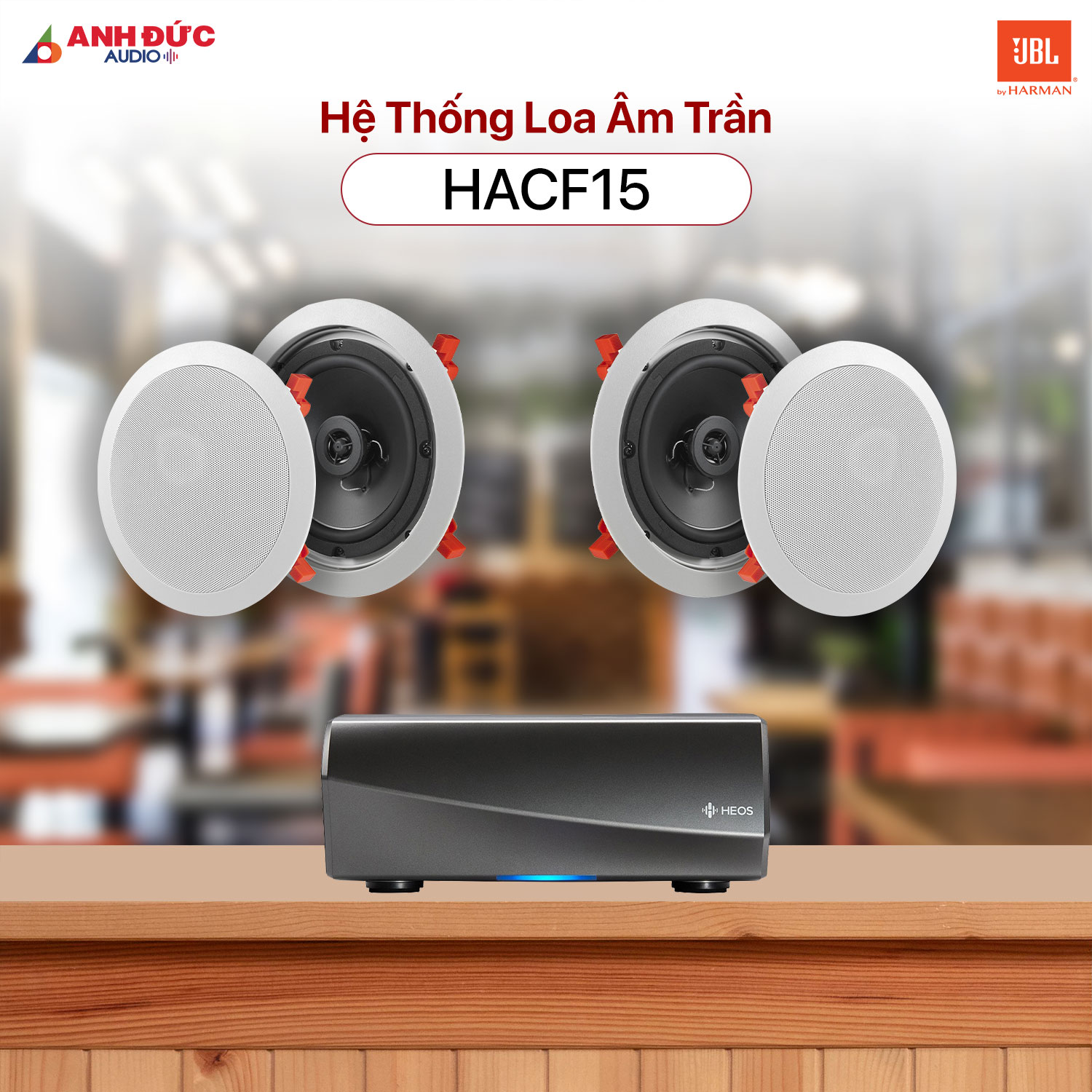 Hệ Thống Âm Thanh Cafe JBL HACF15 (Chính Hãng)