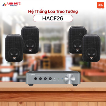 Hệ Thống Âm Thanh Cafe JBL HACF26 (Chính Hãng)