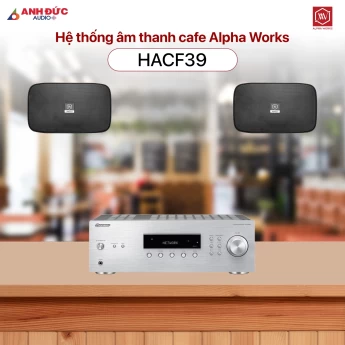 Hệ thống âm thanh cafe Alpha Works HACF39 (Chính hãng)