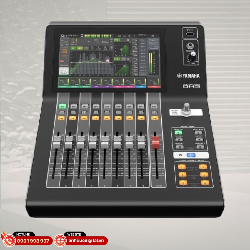 mixer kỹ thuật số Yamaha DM3S Standard màn hình cảm ứng