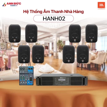 Hệ Thống Âm Thanh Nhà Hàng JBL HANH02 (Chính Hãng)
