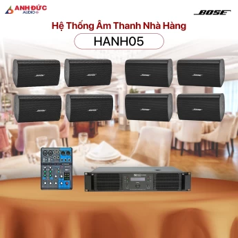 Hệ Thống Âm Thanh Nhà Hàng Bose HANH05 (Chính Hãng)