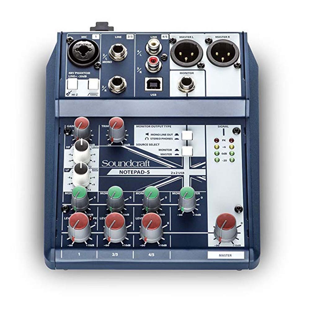 Mixer Soundcraft Notepad 5 1
