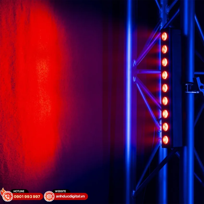 Đèn Fuzzix ORION đạt độ rọi 4.169 lux ở khoảng cách 1m