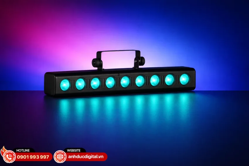 Đèn Fuzzix ORION sử dụng cơ chế tản nhiệt đối lưu tự nhiên thay vì quạt cơ học