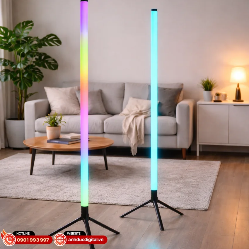 Fuzzix Starry Set of 2 LED Tubes RGB được trang bị 43 bóng LED RGB 3-trong-1
