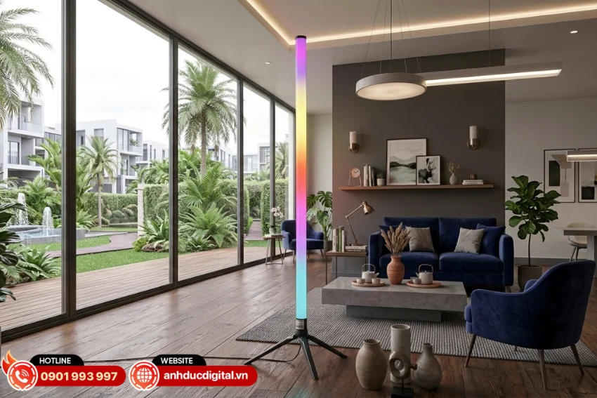 Đèn Fuzzix Starry Set of 2 LED Tubes RGB hỗ trợ các hiệu ứng ánh sáng động