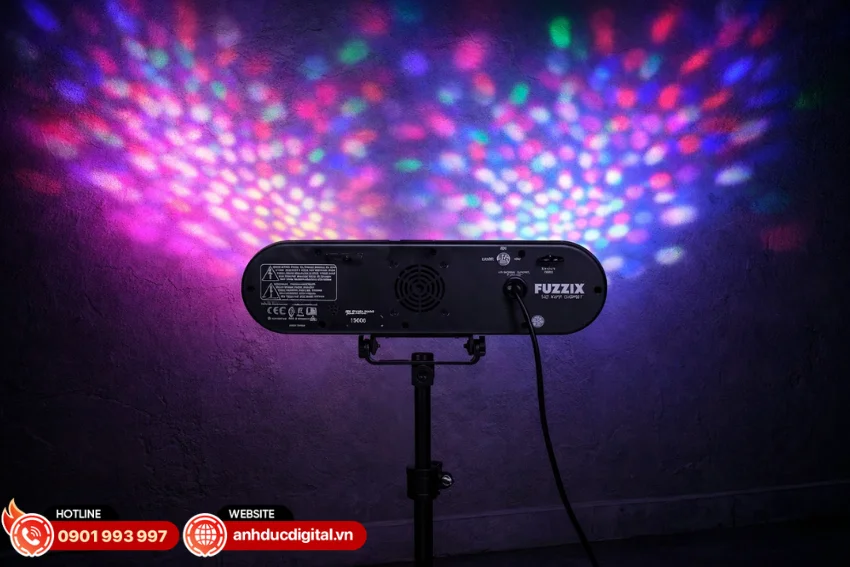 Đèn Fuzzix AllStar3 LED Party Light Effect tạo hiệu ứng ánh sáng đa tầng ấn tượng