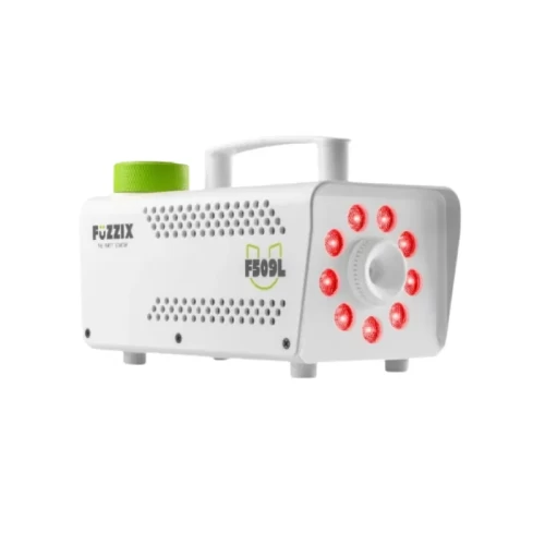 Máy Khói Fuzzix F509LW Party Smoke Machine 9 LEDs RGB | White Edition (Chính hãng)