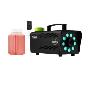 Máy Khói Fuzzix F509L Party Smoke Machine 9 LEDs RGB | Black (Chính hãng)