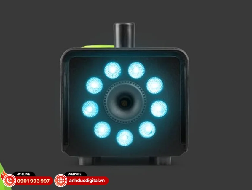 Fuzzix F509L trang bị 9 b&oacute;ng LED RGB