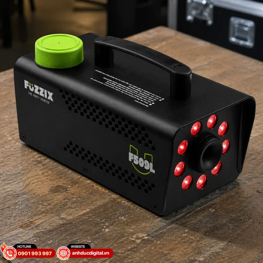 Fuzzix F509LW sử dụng c&ocirc;ng suất gia nhiệt 500W